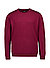 Pullover, Merinowolle extrafein waschbar, weinrot - weinrot