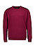 Pullover, Merinowolle extrafein waschbar, weinrot - weinrot