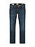 Jeans Elio, Tapered, Baumwoll-Strech, marine - marine