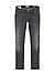 Jeans Elio, Tapered, Baumwoll-Strech, dunkelgrau - dunkelgrau