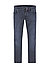 Jeans, Modern Fit, Baumwoll-Stretch, dunkelblau - dunkelblau