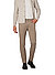 Hose, Baumwolle, taupe meliert - taupe