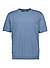 T-Shirt, Strick, stahlblau - stahlblau