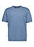 T-Shirt, Strick, stahlblau - stahlblau