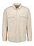 Overshirt, Regular Fit, Baumwolle, beige - beige