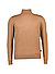 Rollkragenpullover, Wolle, cognac - cognac