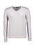 Pullover, Merinowolle, hellgrau - hellgrau