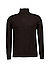 Rollkragenpullover, Merinowolle-Kaschmir, braun meliert - braun
