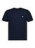 T-Shirts, Baumwoll-Stretch, dunkelblau - dunkelblau