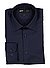 Hemd Hank, Slim Fit, Mikrofaser-Stretch atmungsaktiv, dunkelblau - dunkelblau