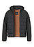 Steppjacke, Mikrofaser Sorona®, schwarz - schwarz