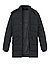 Parka, Mikrofaser wasserabweisend, schwarz - schwarz