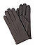 Handschuhe, Haarschaf-Nappaleder Wolle gefüttert, kaffee - kaffee