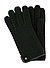 Handschuhe, Wollwalk, moosgrün - moosgrün