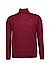 Rollkragenpullover, Merinowolle, merlot - merlot