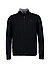 Cardigan, Merinowolle extrafein, schwarz - schwarz