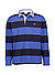 Pullover, Baumwolle, royalblau gestreift - royalblau