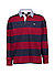 Pullover, Baumwolle, bordeaux gestreift - bordeaux
