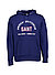 Hoodie, Baumwolle, royalblau - royalblau