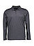 Polo-Shirt, Baumwoll-Jersey, anthrazit - anthrazit