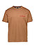 T-Shirt, Baumwolle, brandy - brandy