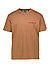 T-Shirt, Baumwolle, brandy - brandy