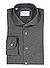 Hemd, Contemporary Fit, Baumwolle, dunkelgrau - dunkelgrau