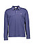 Polo-Shirt, Regular Fit, Baumwoll-Piqué, jeansblau meliert - jeansblau