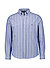 Hemd, Regular Fit, Oxford, blau gestreift - blau