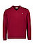 Pullover, Baumwolle, bordeaux - bordeaux