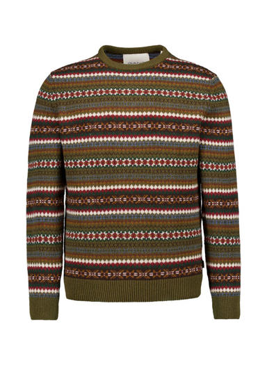 Pullover, Wolle, grün