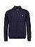 Cardigan, Lammwolle, navy meliert - navy