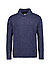 Pullover, Wolle, navy meliert - navy