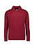 Pullover, Wolle, bordeaux meliert - bordeaux