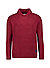 Pullover, Wolle, bordeaux meliert - bordeaux