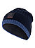 Mütze Eastan, Schurwolle, dunkelblau - dunkelblau