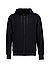 Sweatjacke Kano, Baumwolle, schwarz - schwarz