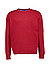 Pullover, Baumwolle, rot - rot