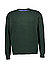 Pullover, Baumwolle, dunkelgrün - dunkelgrün