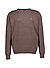 Pullover, Baumwolle, dunkelbraun - dunkelbraun