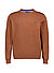 Pullover, Baumwolle, braun - braun