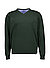 Pullover, Baumwolle, dunkelgrün meliert - dunkel ivy
