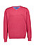 Pullover, Baumwolle, berry meliert - berry