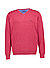 Pullover, Baumwolle, berry meliert - berry