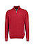 Troyer, Baumwolle, rot - garnet rot