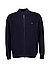 Cardigan, Baumwolle, navy - navy