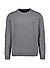 Pullover, Merinowolle-Kaschmir, grau meliert - grau