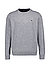 Pullover, Merinowolle-Kaschmir, silber meliert - silber