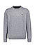 Pullover, Merinowolle-Kaschmir, silber meliert - silber
