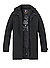 Mantel Sid, Mikrofaser PLUMTECH®, schwarz - schwarz